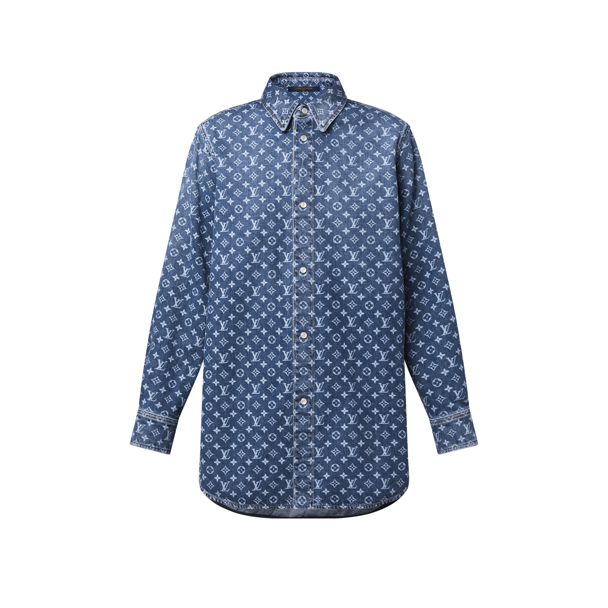 Monogram Denim Shirt - Ready-to-Wear | LOUIS VUITTON